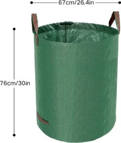 Tuin Afvalzakken - 2 Stuks - Opvouwbare Afvalzak - Tuin Afvalzak - Bladzakken - Waterstotend Tuinafvalzak - 270L -Best Garden Tools Store 1016x1200 1