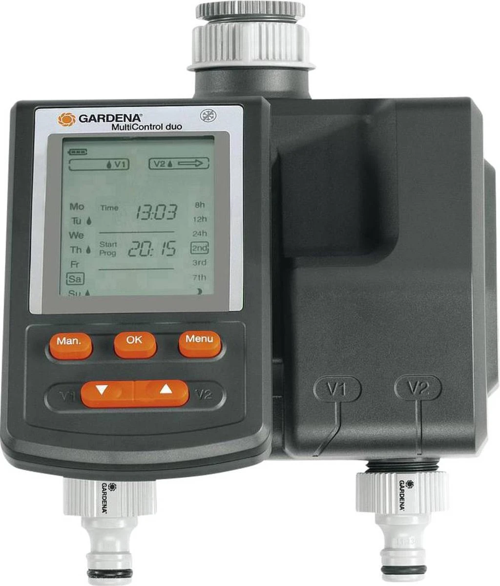 GARDENA Besproeiingsomputer MultiControl Duo - 3 Besproeiingen Per Dag - 1min Tot 3u 59min. 15 GARDENA Besproeiingsomputer MultiControl Duo - 3 Besproeiingen Per Dag - 1min Tot 3u 59min. - Image 15