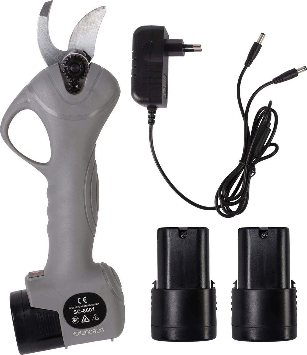 Talen Tools - Elektrische Snoeischaar - Takkenschaar - Heggenschaar - Professioneel - 2 Accu's & Opbergkoffer 1 Talen Tools - Elektrische Snoeischaar - Takkenschaar - Heggenschaar - Professioneel - 2 Accu's & Opbergkoffer