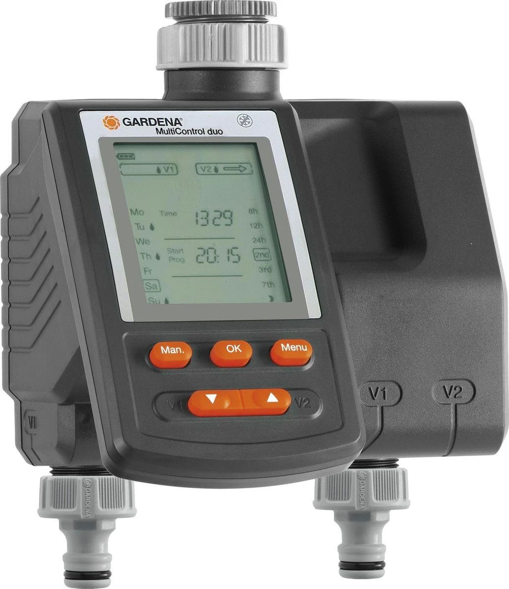 GARDENA Besproeiingsomputer MultiControl Duo - 3 Besproeiingen Per Dag - 1min Tot 3u 59min. 14 GARDENA Besproeiingsomputer MultiControl Duo - 3 Besproeiingen Per Dag - 1min Tot 3u 59min. - Image 14