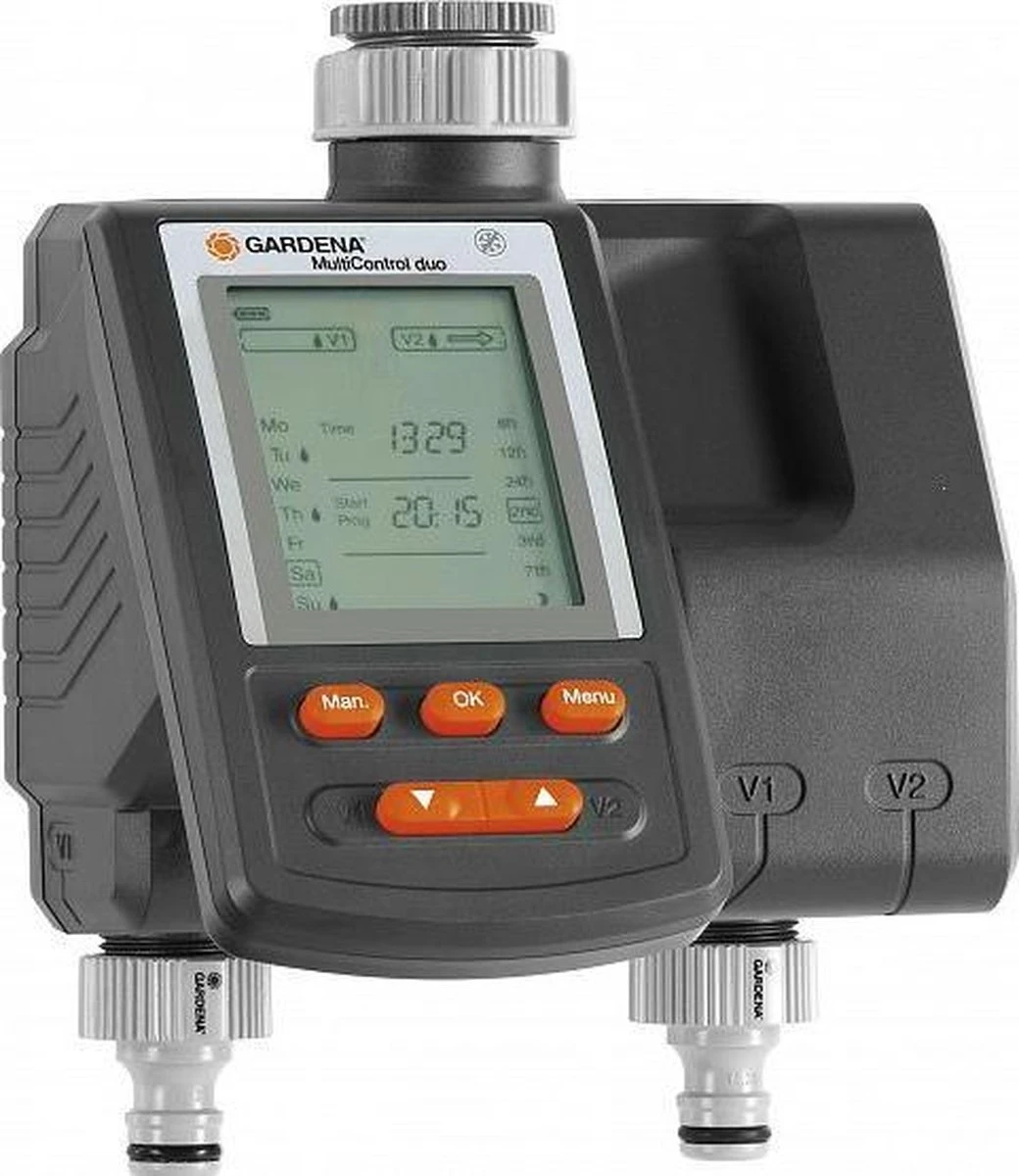 GARDENA Besproeiingsomputer MultiControl Duo - 3 Besproeiingen Per Dag - 1min Tot 3u 59min. 16 GARDENA Besproeiingsomputer MultiControl Duo - 3 Besproeiingen Per Dag - 1min Tot 3u 59min. - Image 16
