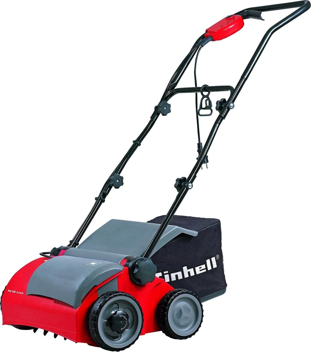 Einhell Verticuteerder En Beluchter RG-SA 1433 (1400 W - 33 Cm Werkbreedte - 3-voudige Hoogteverstelling - 28 L - Aanbevolen Voor Oppervlaktes Tot 400 M²) 1 Einhell Verticuteerder En Beluchter RG-SA 1433 (1400 W - 33 Cm Werkbreedte - 3-voudige Hoogteverstelling - 28 L - Aanbevolen Voor Oppervlaktes Tot 400 M²)