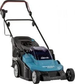 Makita - DLM432PT2 - 2x 18V - Accu - Grasmaaier - Set - 2x 5.0 Ah - Duolader -Best Garden Tools Store 1065x1200