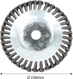 Universele Onkruidborstel Per 5 - 15CM - Max. Toerental 10.000 P/m - Onkruid Verwijderen - Onkruidverwijderaar - Tuingereedschap - Onkruidborstel Bosmaaier - Opzetstuk - SET -Best Garden Tools Store 1107x1200 1