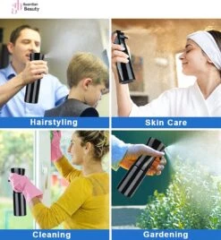 Merkloos Sibel Extreme Mist Verstuiver 160ml Zwart En Wit| Professional Hairdressing Plastic Fine Mist Spray Bottle - 2 Stucks -Best Garden Tools Store 1107x1200 2