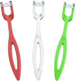 Bloemensnijder Groen/rood/transparant