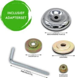 Merkloos SlimShop Onkruidborstel - Bosmaaier Grastrimmer - Onkruid - Onkruidkrabber - Voegenborstel - Onkruidverwijderaar - Max 10.000 Toerental P/m - 20CM -Best Garden Tools Store 1141x1200 1