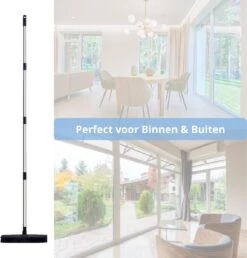 De Blaffende Kat 2 In 1 Rubberen Bezem – Bezem Binnen & Buiten – Vloerwisser Met Steel - Vloertrekker – Veger - Extra Lang 160cm -Best Garden Tools Store 1149x1200 3