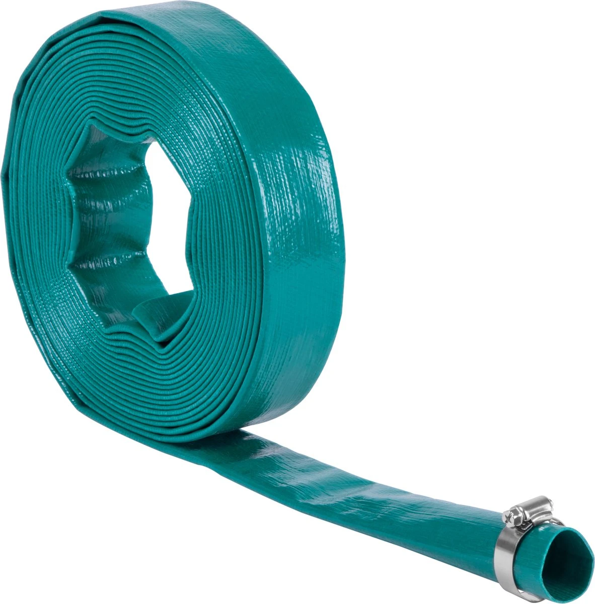 VONROC Dompelpomp Afvoerslang - Persslang - Plat – Universeel - 10m X 32mm 2 VONROC Dompelpomp Afvoerslang - Persslang - Plat – Universeel - 10m X 32mm - Image 2