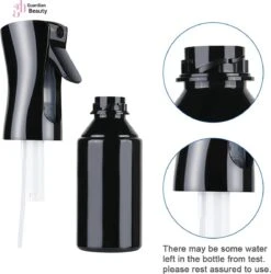 Merkloos Sibel Extreme Mist Verstuiver 160ml Zwart En Wit| Professional Hairdressing Plastic Fine Mist Spray Bottle - 2 Stucks -Best Garden Tools Store 1184x1200 4