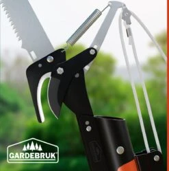 Gardebruk Takkenzaag Telescopisch - 2in1 Zaag & Snoeischaar - Oranje -Best Garden Tools Store 1188x1200 7