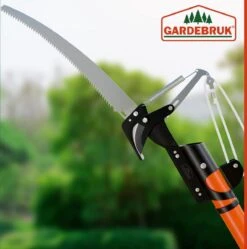 Gardebruk Takkenzaag Telescopisch - 2in1 Zaag & Snoeischaar - Oranje -Best Garden Tools Store 1188x1200 8