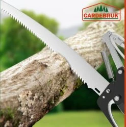 Gardebruk Takkenzaag Telescopisch - 2in1 Zaag & Snoeischaar - Oranje -Best Garden Tools Store 1189x1200 8