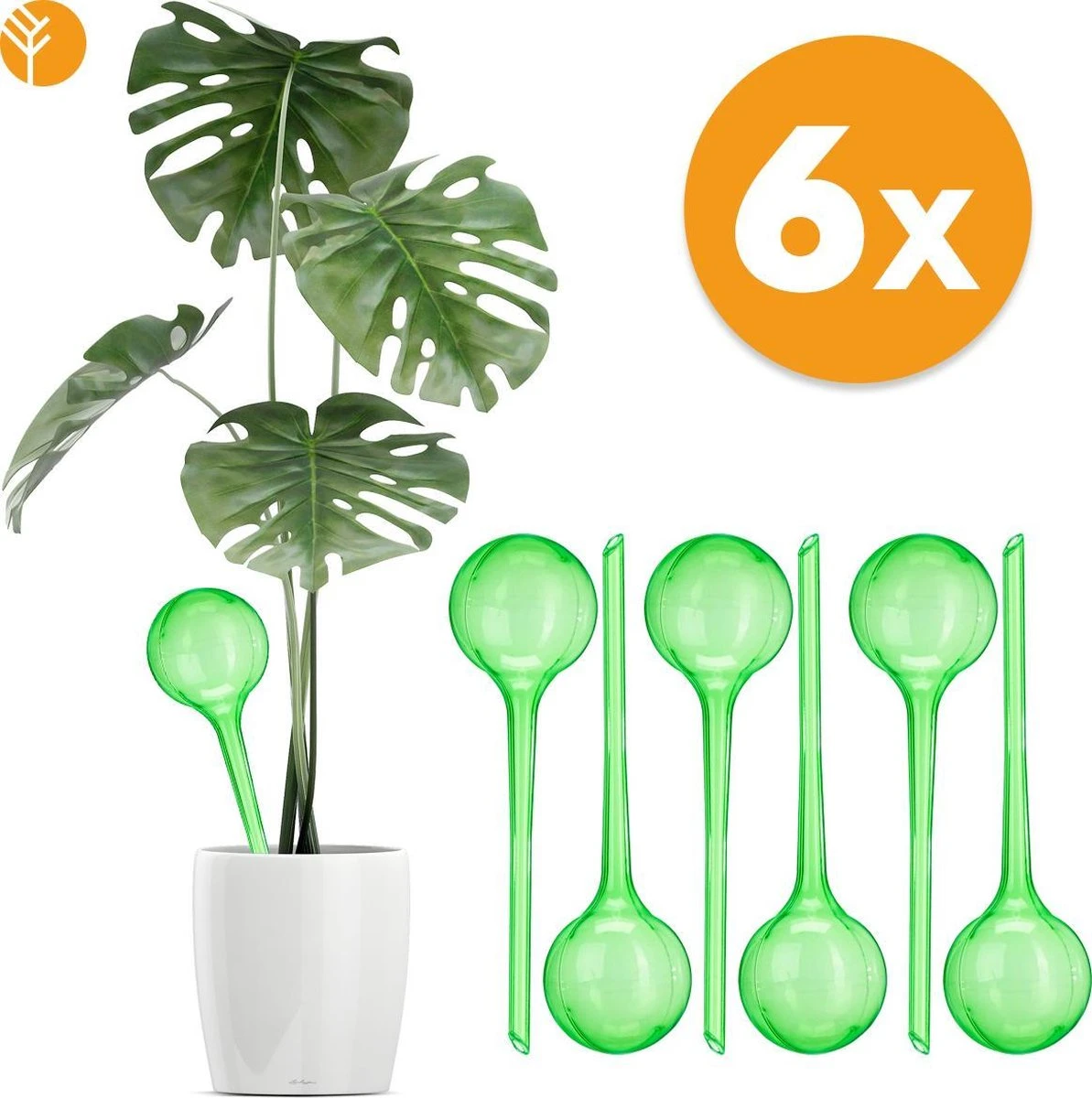 Waterdruppelaar Set Van 6 Stuks Voor Planten – 27 CM – Automatisch Watergeefsysteem Voor Kamerplanten – Planten Watergever Met Druppelsysteem – Waterbol 5 Waterdruppelaar Set Van 6 Stuks Voor Planten – 27 CM – Automatisch Watergeefsysteem Voor Kamerplanten – Planten Watergever Met Druppelsysteem – Waterbol - Image 5
