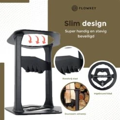 Flowkey® Houtklover XL - Houtsplijter Bijl - Houtkliever Kloofwig Gietijzer - Voor Hout & Aanmaakhout - Inclusief Gratis Hamer -Best Garden Tools Store 1199x1200 1
