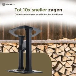 Flowkey® Houtklover XL - Houtsplijter Bijl - Houtkliever Kloofwig Gietijzer - Voor Hout & Aanmaakhout - Inclusief Gratis Hamer -Best Garden Tools Store 1199x1200