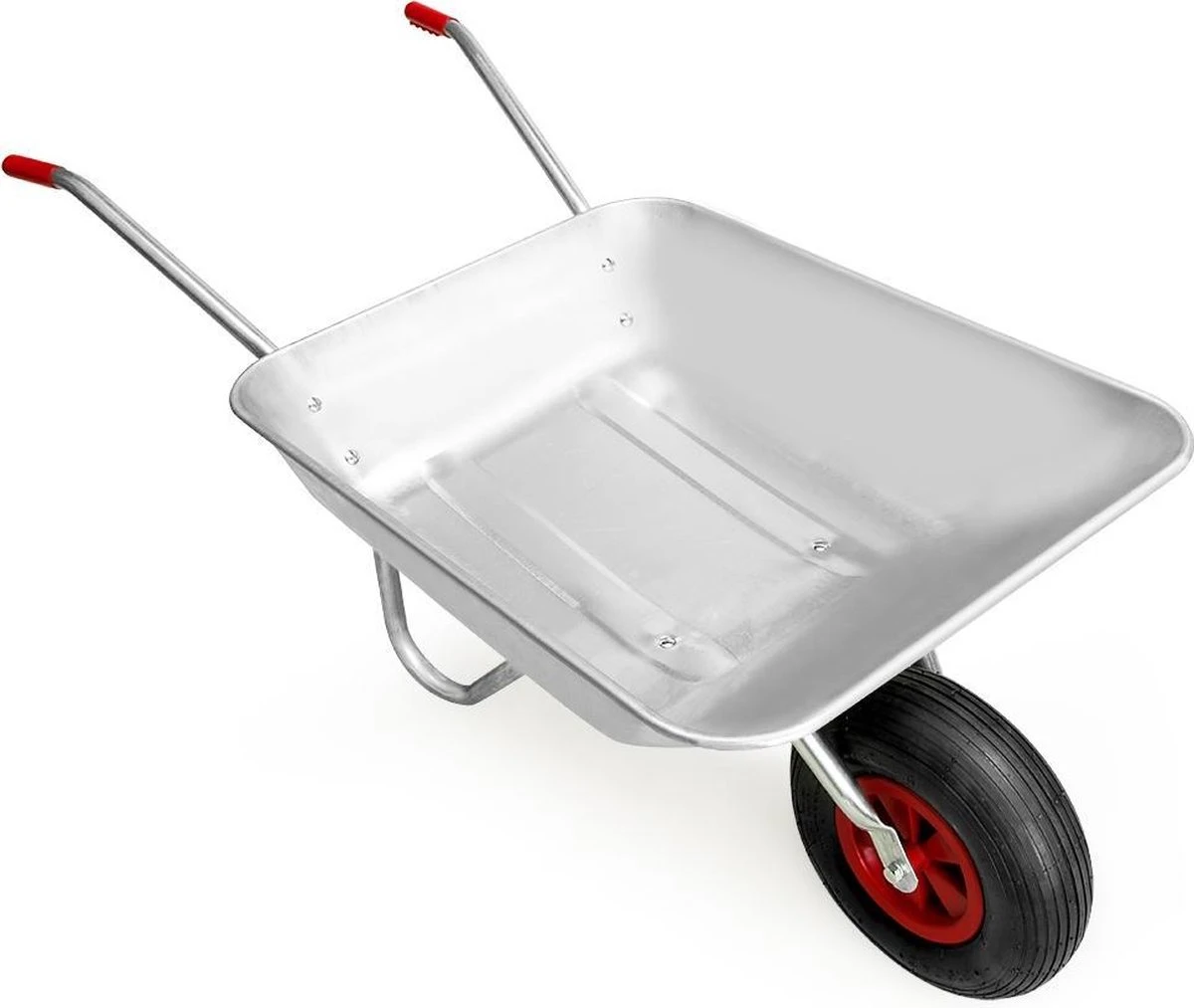 Gardebruk Kruiwagen 80 Liter – Belastbaarheid 100 Kg - Zilver 2 Gardebruk Kruiwagen 80 Liter – Belastbaarheid 100 Kg - Zilver - Image 2