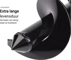 MaatWorkz - Grondboor - 25 CM - Boormachine - Bollenplanter - Moestuin - Palenboor - Boor - Tuin 11 MaatWorkz - Grondboor - 25 CM - Boormachine - Bollenplanter - Moestuin - Palenboor - Boor - Tuin -Best Garden Tools Store 1200x1015 1