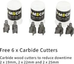 T-Mech Slotkast Frees – Freesmal Deurslot - Inclusief 6 Hardmetalen Frezen - 43 Cm H X 20 Cm B X 15 Cm D - Nauwkeurige Frees In 5 Minuten -Best Garden Tools Store 1200x1039 2