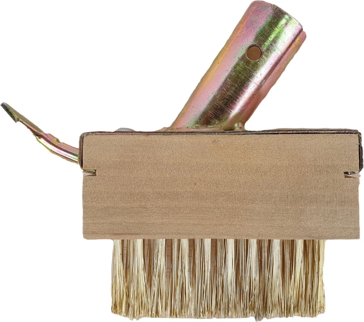 Benson Onkruidborstel - Voegenkrabber - Onkruidkrabber - Zonder Steel - Messing - Met Haak 3 Benson Onkruidborstel - Voegenkrabber - Onkruidkrabber - Zonder Steel - Messing - Met Haak - Image 3