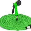 Merkloos Tuinslang - Tuinslag Flexibel - Tuinslag Flexibel 15M -15 Meter - Tuinslangen - Uitrekbaar - Met Koppelstuk - 7 In 1 Sproeikop