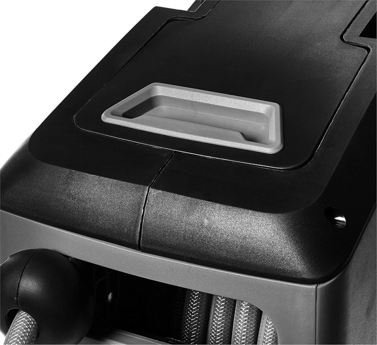 CoolHome Wandslangenbox 15 Meter + 1,5 Meter - Tuinslang Met Haspel- Slangenhouder 180° Draaibaar - Tuinslanghaspel Zwart - Grijs 3 CoolHome Wandslangenbox 15 Meter + 1,5 Meter - Tuinslang Met Haspel- Slangenhouder 180° Draaibaar - Tuinslanghaspel Zwart - Grijs - Image 3