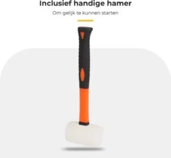 Maatworkz - Houtklover + Hamer - Houtsplijter - Houtkliever - Houtklover Voor Aanmaakhout - Gietijzer - Zwart -Best Garden Tools Store 1200x1110 1