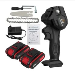 Violeworks® Accu Kettingzaag - Snoeizaag - Mini Kettingzaag - Handkettingzaag - Ook Voor Makita - Elektrische Kettingzaag - Elektrische Snoeischaar - Op Batterij - 2900 MAh - 1080W - 88V -Best Garden Tools Store 1200x1128 4
