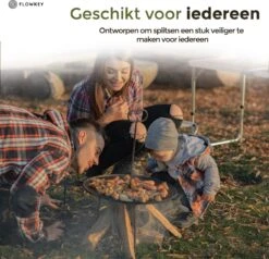 Flowkey® Houtklover XL - Houtsplijter Bijl - Houtkliever Kloofwig Gietijzer - Voor Hout & Aanmaakhout - Inclusief Gratis Bevestigingsset -Best Garden Tools Store 1200x1158 6