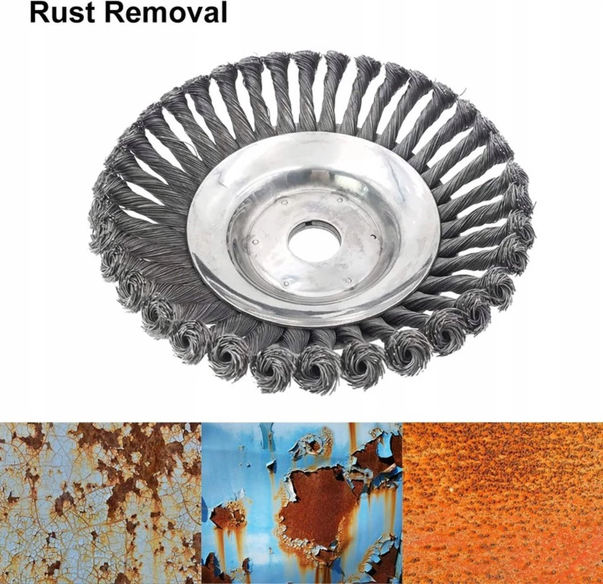 Merkloos Onkruidborstel - Voegenborstel - Elektrisch - Bosmaaier - Staalborstel - Universeel - 20cm 7 Merkloos Onkruidborstel - Voegenborstel - Elektrisch - Bosmaaier - Staalborstel - Universeel - 20cm - Image 7