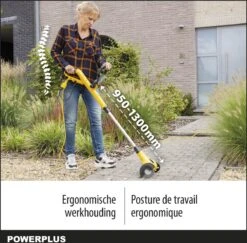 Powerplus POWXG6650 Onkruidkrabber - 110mm - 400w - Molecule -Best Garden Tools Store 1200x1179 15