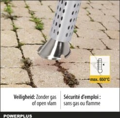 Powerplus POWXG6601 Onkruidbrander - 2000W - Max. 650°C - 500 L/m 9 Powerplus POWXG6601 Onkruidbrander - 2000W - Max. 650°C - 500 L/m -Best Garden Tools Store 1200x1179 17