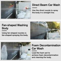 Merkloos Drillpro Elektrische Accu - Hogedrukreiniger - 30Bar - Multifunctioneel Mondstuk - Draagbaar Oplaadbaar Snoerloos - Zwart -Best Garden Tools Store 1200x1191 1