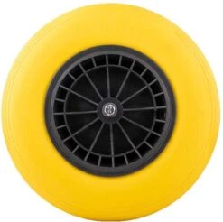 Merkloos Kruiwagenwiel Anti Lek - 4.80/4.00-8 - Massief PU Band - Lekvrij Wiel Met 130mm As - Kruiwagenband 4.80/400 Voor Kruiwagen -Best Garden Tools Store 1200x1196 7