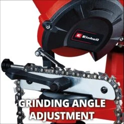 Einhell Kettingslijper GC-CS 85 E (85 W - 5500 /min - Slijphoekverstelling W. Schaal - Kettingspanner - Dieptebegrenzer Incl. Slijpschijf) -Best Garden Tools Store 1200x1197 23