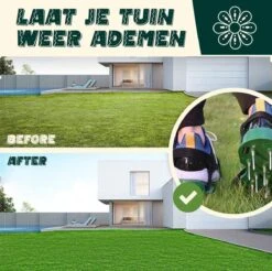 Merkloos Gazonbeluchtingssandalen Premium - Gazonbeluchter - Beluchter - Gazonverluchter - Gazonpriksandalen - Verticuteerroller - Graszaad - Gazonmest - Kerstcadeau - Voor Mannen - Voor Vrouwen - Cadeautjes- Vaderdag Cadeau- Geschenk- Cadeautjes -Best Garden Tools Store 1200x1197 7