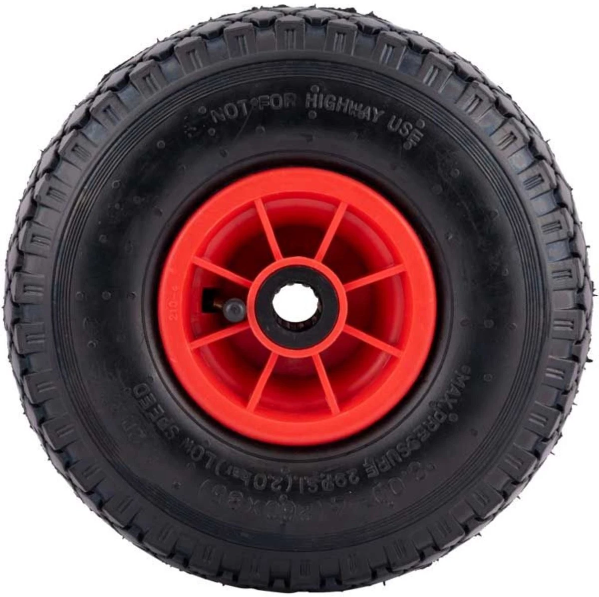 Benson Bolderkarwiel Steekwagenwiel Met Luchtband 3.00-4 | Asgatdiameter 20mm Rollager | Hoogte Wiel 26cm 12 Benson Bolderkarwiel Steekwagenwiel Met Luchtband 3.00-4 | Asgatdiameter 20mm Rollager | Hoogte Wiel 26cm - Image 12