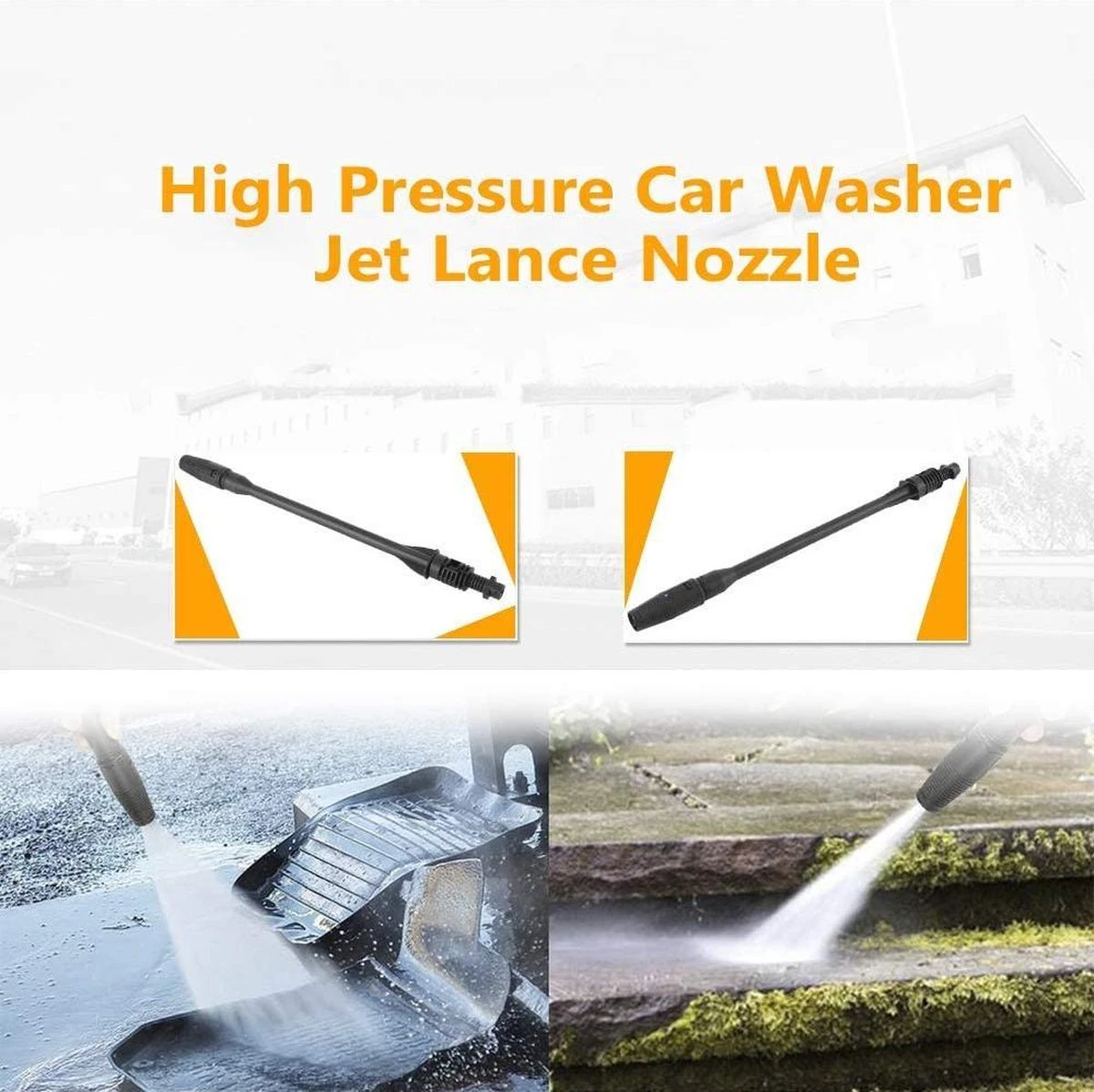 Merkloos 140 Bar Hogedrukspuitlans - Hogedrukreiniger Kärcher-opzetstuk - Verstelbare Sproeikop Voor Karcher Hogedrukreiniger - Accessoire Voor Karcher K1 K2 K3 K4 K5 K6 K7 4 Merkloos 140 Bar Hogedrukspuitlans - Hogedrukreiniger Kärcher-opzetstuk - Verstelbare Sproeikop Voor Karcher Hogedrukreiniger - Accessoire Voor Karcher K1 K2 K3 K4 K5 K6 K7 - Image 4