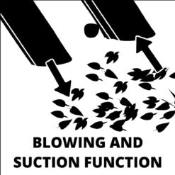 Einhell Elektrische Bladblazer GC-EL 3024 E (blazen, Zuigen & Versnipperen, Zuigbuis Ø75 Mm, Zuigkracht 650 M³/h, Hakselfunctie 10:1, Blaassnelheid 240 Km/h, Opvangzak 40 L) -Best Garden Tools Store 1200x1199 12