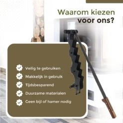 Flowkey® Houtklover XL - Houtsplijter Bijl - Houtkliever Kloofwig Gietijzer - Voor Hout & Aanmaakhout - Inclusief Gratis Bevestigingsset -Best Garden Tools Store 1200x1199 20