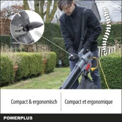 Powerplus POWEG9013 Elektrische Bladblazer - Bladzuiger En -versnipperaar - 3300W - Blazen - Zuigen - Versnipperen - Incl. 40L Opvangzak -Best Garden Tools Store 1200x1200 1080