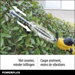 Powerplus POWXG2043 Elektrische Heggenschaar - 750W - Snoeien En Knippen - Zwaardlengte 570mm - Mesafstand 24mm - Telescopisch - Draaibaar Handvat - Haagschaar Voor Tuinonderhoud -Best Garden Tools Store 1200x1200 1119