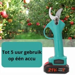 Merkloos Elektrische Snoeischaar - Professioneel - Accu Snoeischaar - 2 Accu's - Tuinieren - Tuinschaar - 30mm -Best Garden Tools Store 1200x1200 1127