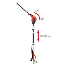Kibani Elektrische Heggenschaar XXL – 450W – 49 Cm Zwaardlengte – Telescopisch Van 190 Tot 250 Cm -Best Garden Tools Store 1200x1200 1159