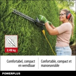 Powerplus POWEG40100 Elektrische Heggenschaar - 550W - Snoeien En Knippen - Zwaardlengte 560mm - Mesafstand 16mm - Haagschaar Voor Tuinonderhoud -Best Garden Tools Store 1200x1200 1171