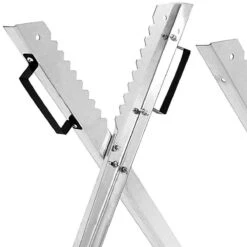 Merkloos Monzana Zaagbok - Metaal Opvouwbaar 83x81x88cm - Zilver -Best Garden Tools Store 1200x1200 1249