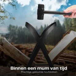 Flowkey® Houtklover - Houtsplijter Bijl - Houtkliever Kloofwig Gietijzer - Voor Hout & Aanmaakhout - Inclusief Gratis Hamer -Best Garden Tools Store 1200x1200 1364