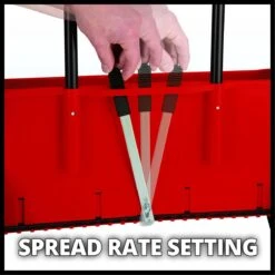 Einhell Strooiwagen GC-SR 12 (12 L - 45 Cm Strooibreedte - Dubbele Duwstang - Kliksluiting Aan Beide Zijden - Verstelhendel - Corrosiebestendige Rol - Behuizing Van Breukvast Kunststof) -Best Garden Tools Store 1200x1200 196