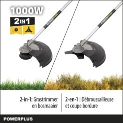 Powerplus POWXG30405 Bosmaaier 2-in-1 - 1000 W - Bosmaaier & Grastrimmer 11 Powerplus POWXG30405 Bosmaaier 2-in-1 - 1000 W - Bosmaaier & Grastrimmer -Best Garden Tools Store 1200x1200 325