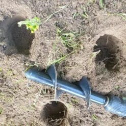 Grondboor Voor Boormachine - 8x25 Cm - Zwart -Best Garden Tools Store 1200x1200 359